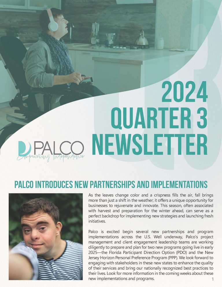 Palco Newsletter – Q3 2024